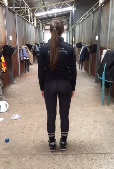 Horse rider posture affects saddlefit