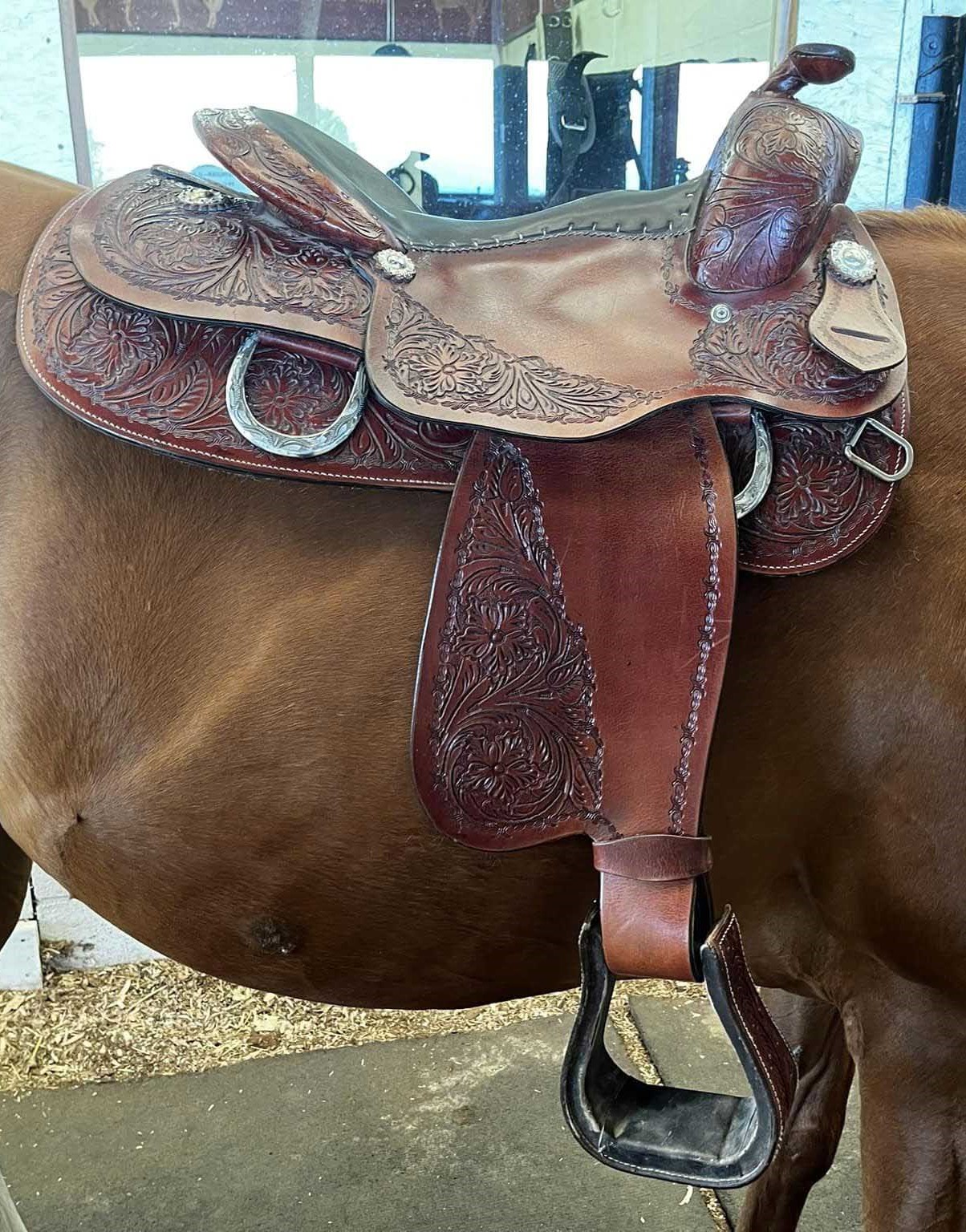 Western Saddle showing saddlefit characteristics